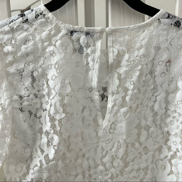 White lace top - Picture 3 of 8